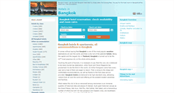 Desktop Screenshot of bangkokthaihotels.com